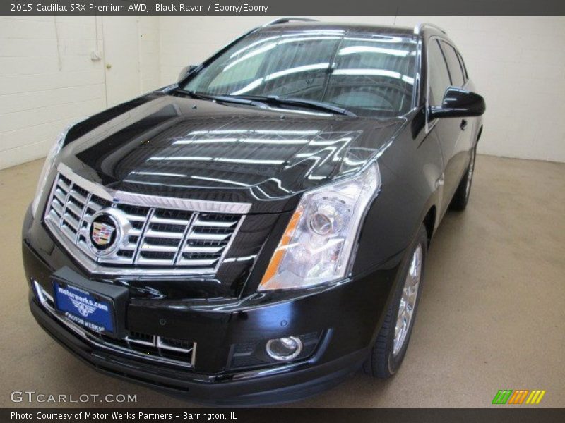Black Raven / Ebony/Ebony 2015 Cadillac SRX Premium AWD