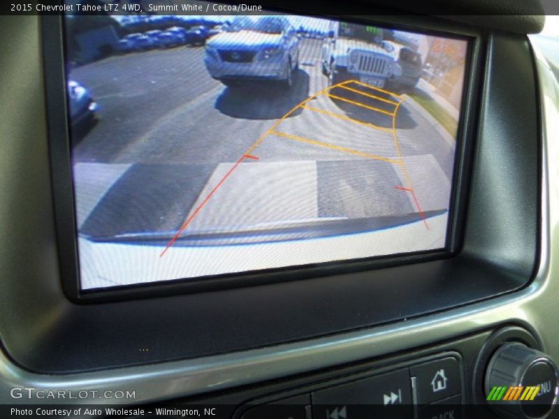 Summit White / Cocoa/Dune 2015 Chevrolet Tahoe LTZ 4WD