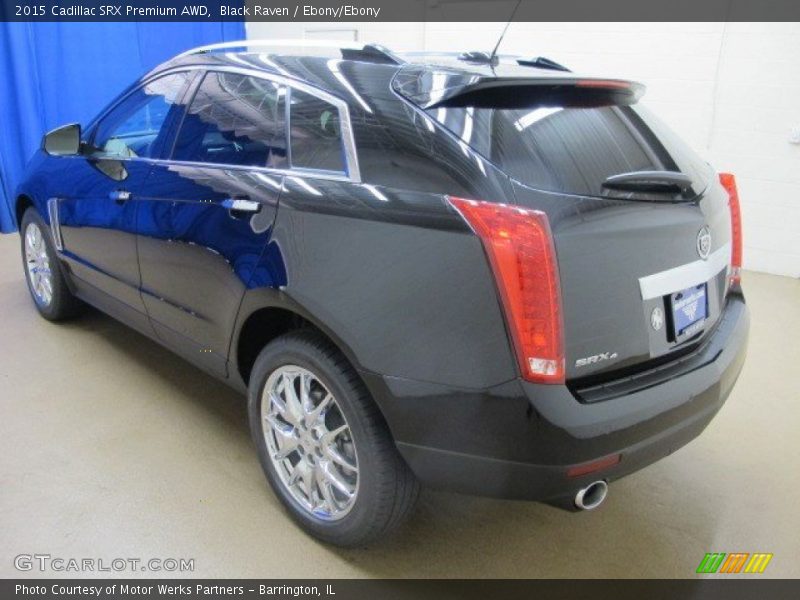Black Raven / Ebony/Ebony 2015 Cadillac SRX Premium AWD