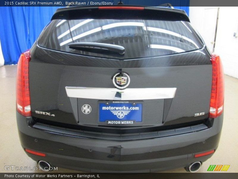 Black Raven / Ebony/Ebony 2015 Cadillac SRX Premium AWD
