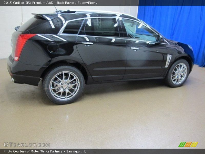 Black Raven / Ebony/Ebony 2015 Cadillac SRX Premium AWD