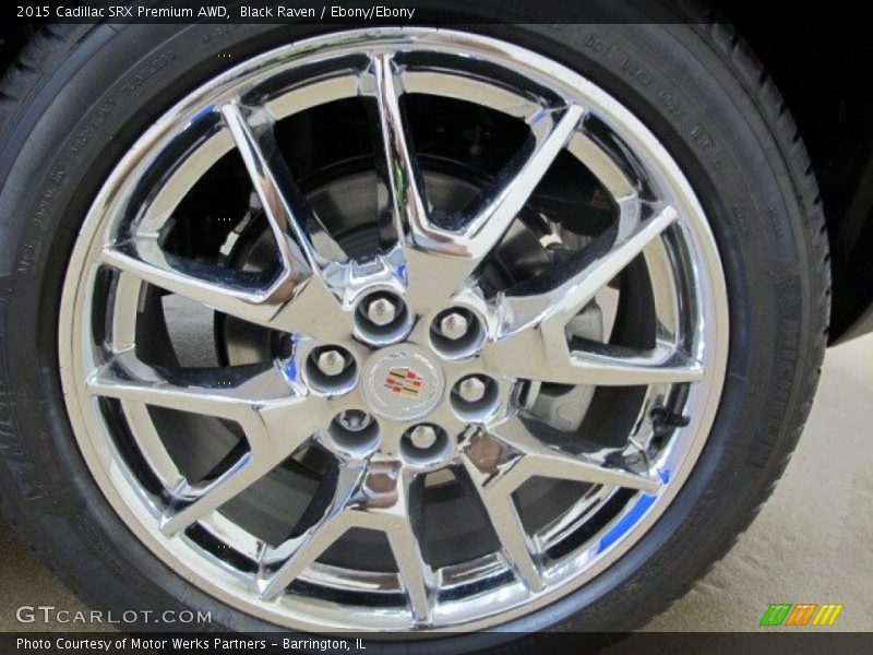 Black Raven / Ebony/Ebony 2015 Cadillac SRX Premium AWD