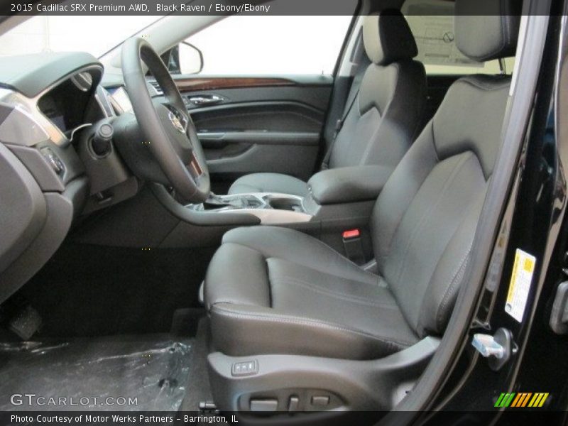 Black Raven / Ebony/Ebony 2015 Cadillac SRX Premium AWD