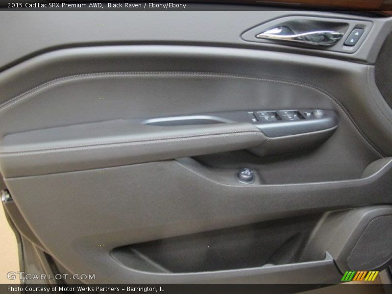 Black Raven / Ebony/Ebony 2015 Cadillac SRX Premium AWD