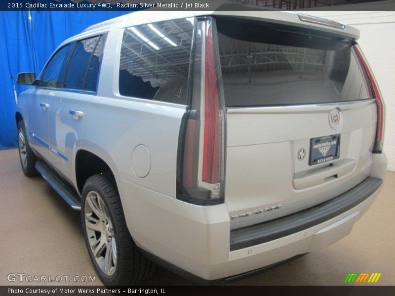 Radiant Silver Metallic / Jet Black 2015 Cadillac Escalade Luxury 4WD