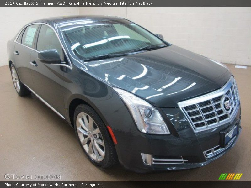 Graphite Metallic / Medium Titanium/Jet Black 2014 Cadillac XTS Premium AWD