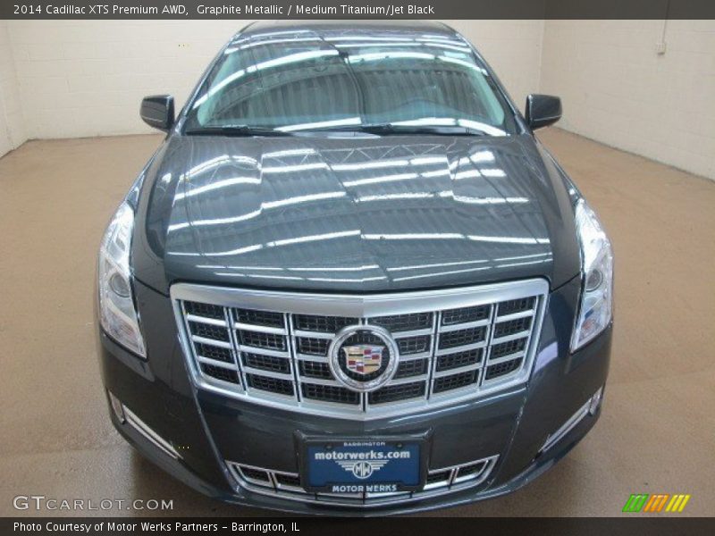 Graphite Metallic / Medium Titanium/Jet Black 2014 Cadillac XTS Premium AWD