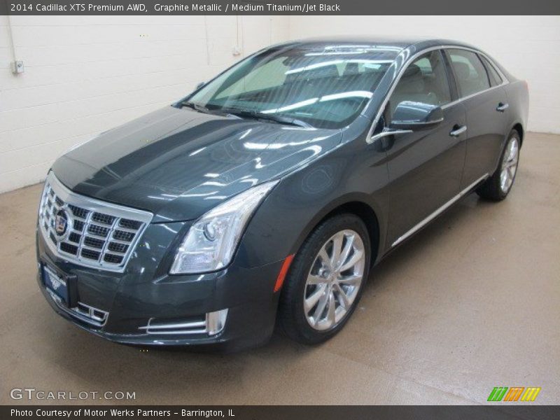 Graphite Metallic / Medium Titanium/Jet Black 2014 Cadillac XTS Premium AWD
