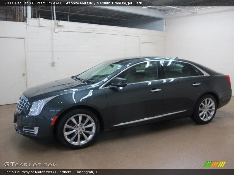 Graphite Metallic / Medium Titanium/Jet Black 2014 Cadillac XTS Premium AWD