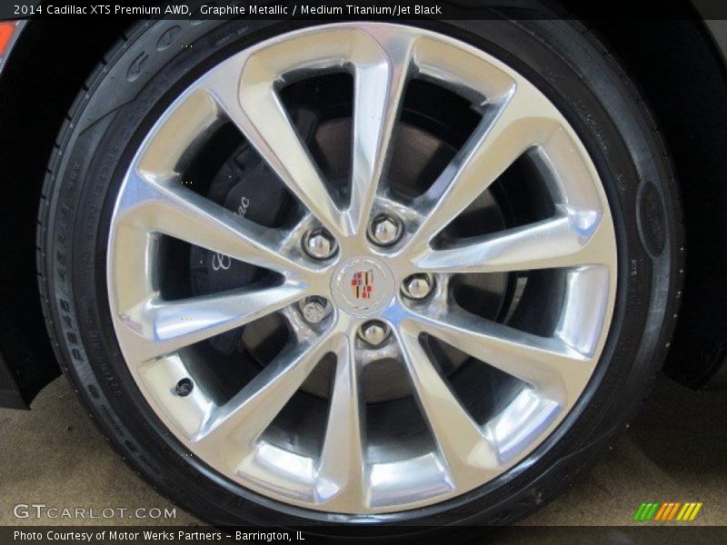 Graphite Metallic / Medium Titanium/Jet Black 2014 Cadillac XTS Premium AWD