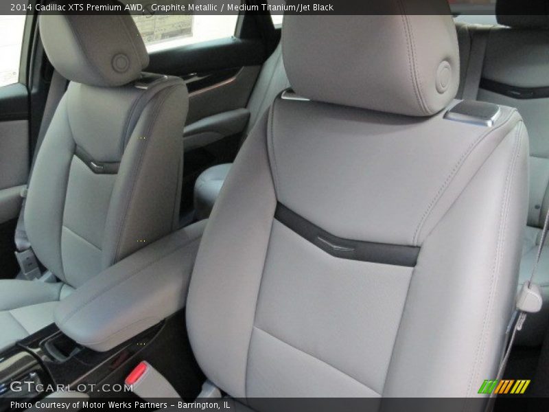 Graphite Metallic / Medium Titanium/Jet Black 2014 Cadillac XTS Premium AWD