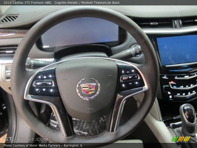 Graphite Metallic / Medium Titanium/Jet Black 2014 Cadillac XTS Premium AWD