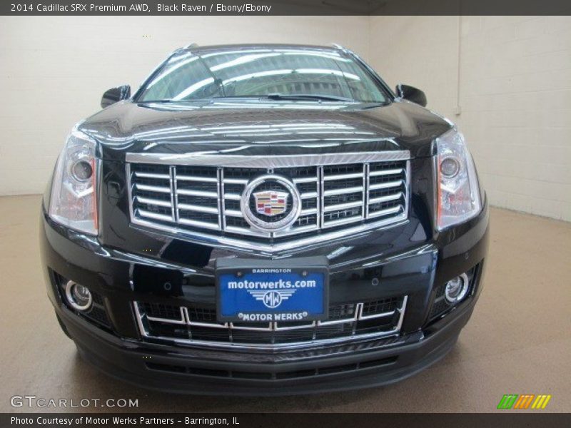 Black Raven / Ebony/Ebony 2014 Cadillac SRX Premium AWD