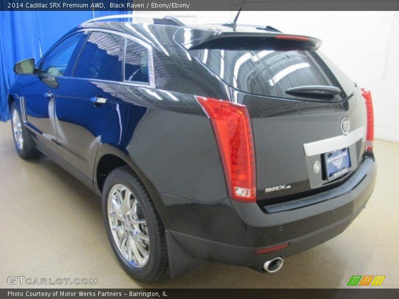 Black Raven / Ebony/Ebony 2014 Cadillac SRX Premium AWD