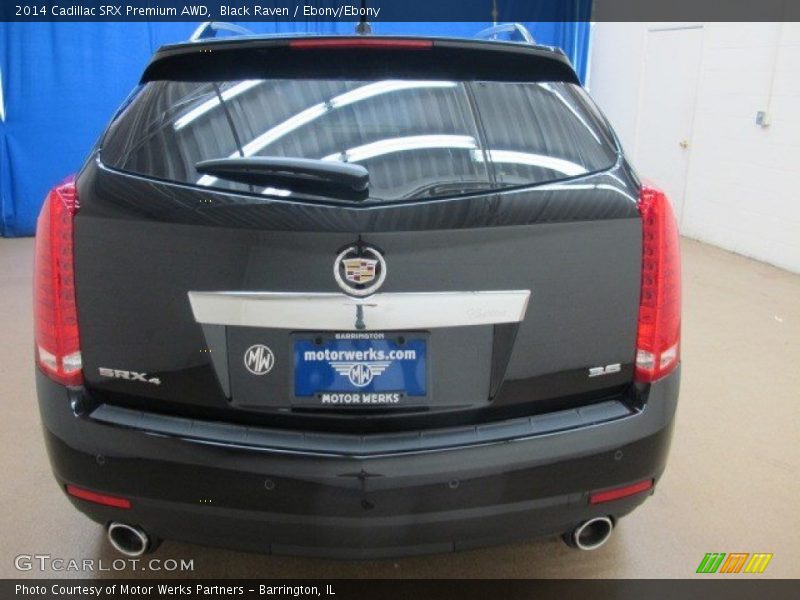 Black Raven / Ebony/Ebony 2014 Cadillac SRX Premium AWD