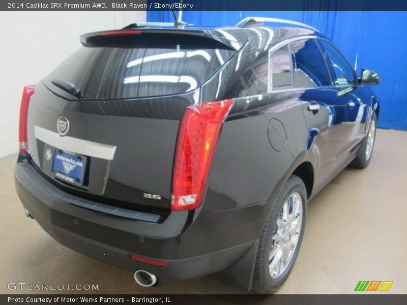 Black Raven / Ebony/Ebony 2014 Cadillac SRX Premium AWD