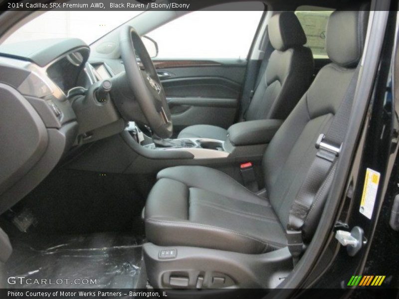 Black Raven / Ebony/Ebony 2014 Cadillac SRX Premium AWD