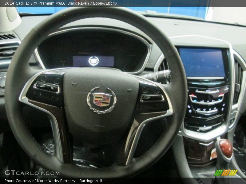 Black Raven / Ebony/Ebony 2014 Cadillac SRX Premium AWD