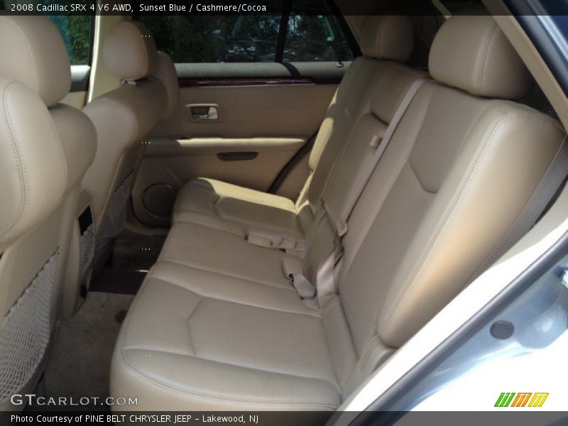 Sunset Blue / Cashmere/Cocoa 2008 Cadillac SRX 4 V6 AWD