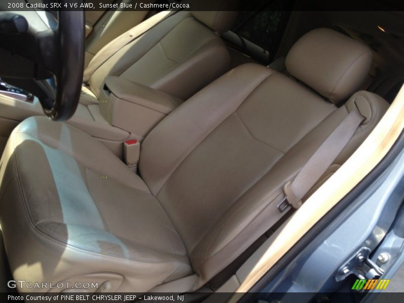 Sunset Blue / Cashmere/Cocoa 2008 Cadillac SRX 4 V6 AWD