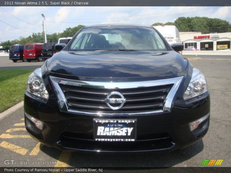 Super Black / Charcoal 2013 Nissan Altima 2.5 S