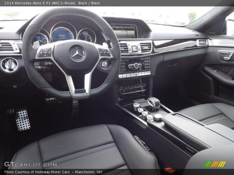  2014 E 63 AMG S-Model Black Interior