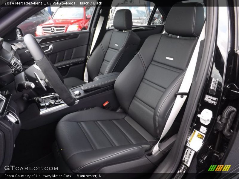 Front Seat of 2014 E 63 AMG S-Model