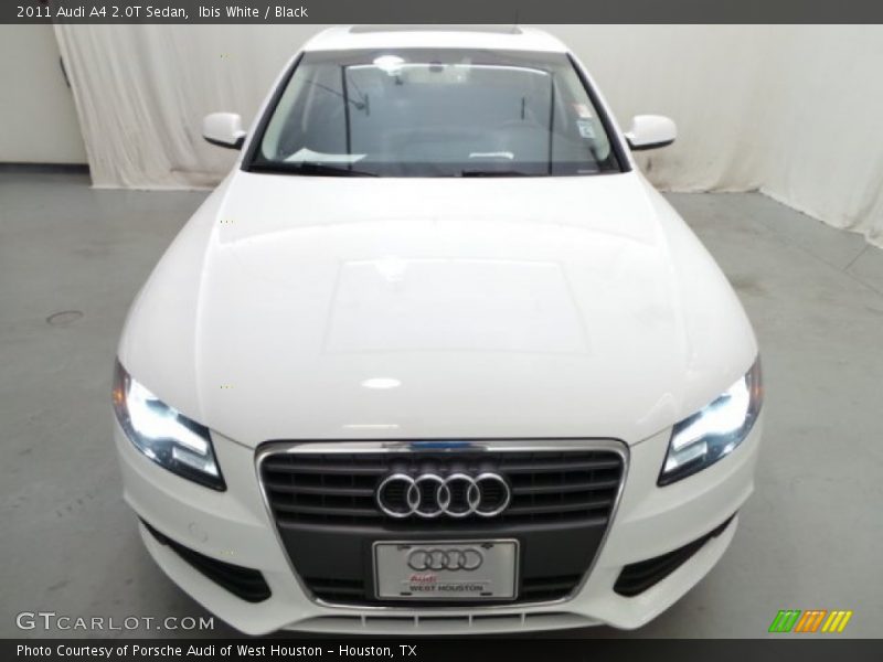 Ibis White / Black 2011 Audi A4 2.0T Sedan