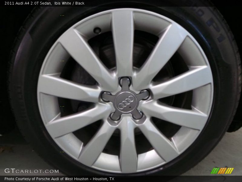 Ibis White / Black 2011 Audi A4 2.0T Sedan