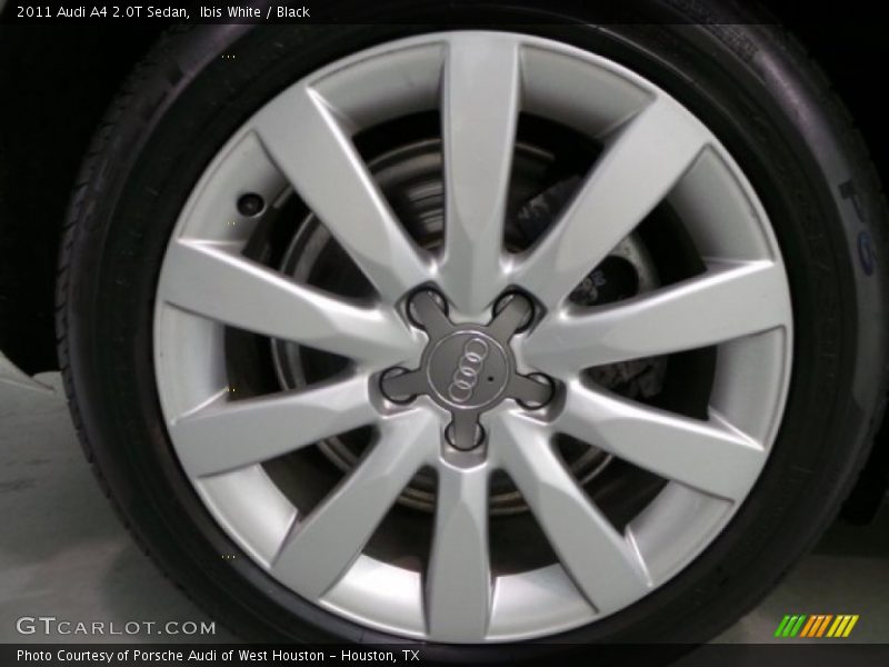 Ibis White / Black 2011 Audi A4 2.0T Sedan