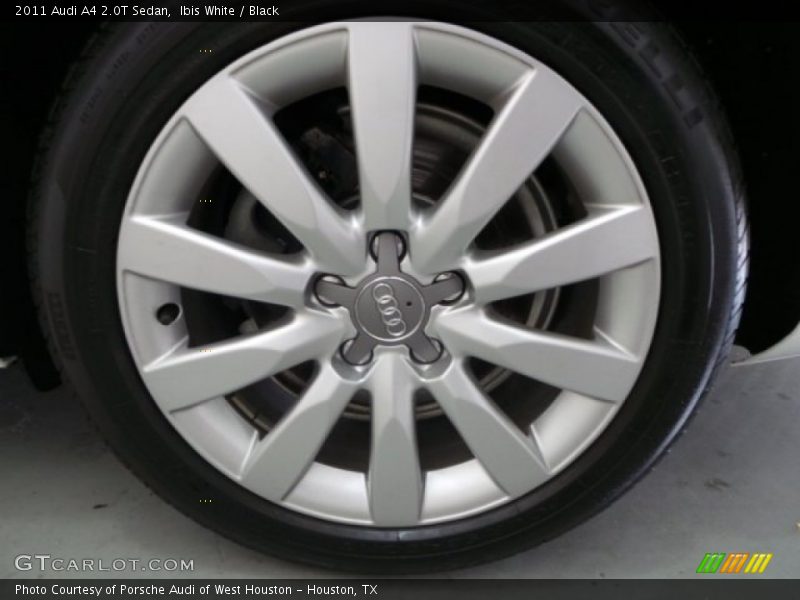 Ibis White / Black 2011 Audi A4 2.0T Sedan