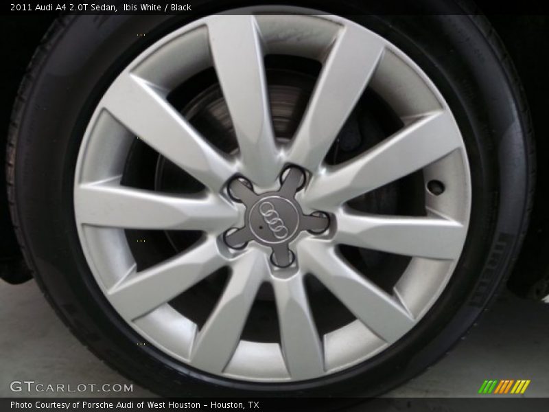 Ibis White / Black 2011 Audi A4 2.0T Sedan