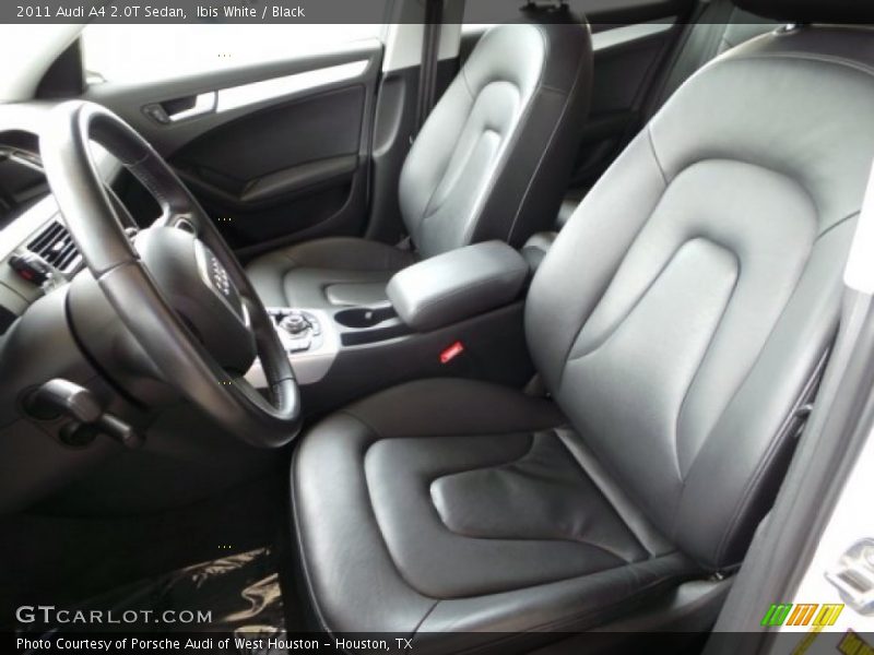 Ibis White / Black 2011 Audi A4 2.0T Sedan