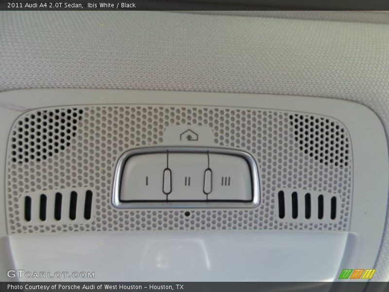 Ibis White / Black 2011 Audi A4 2.0T Sedan