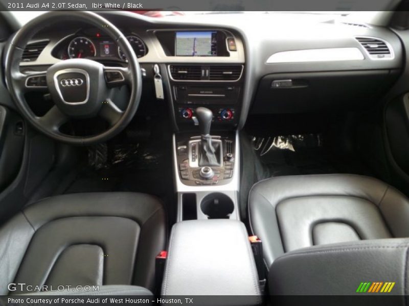 Ibis White / Black 2011 Audi A4 2.0T Sedan