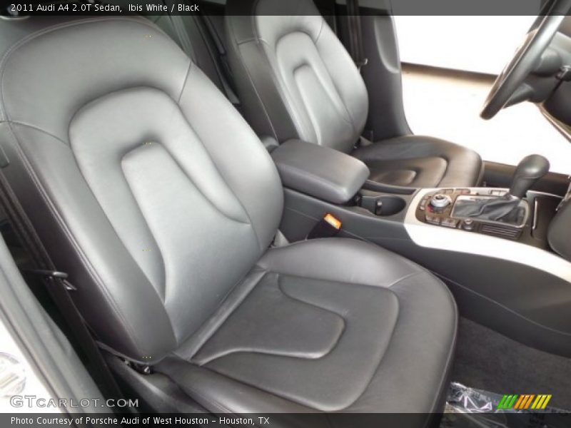 Ibis White / Black 2011 Audi A4 2.0T Sedan