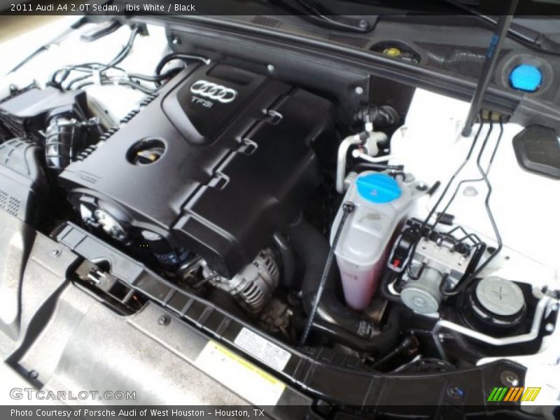 Ibis White / Black 2011 Audi A4 2.0T Sedan