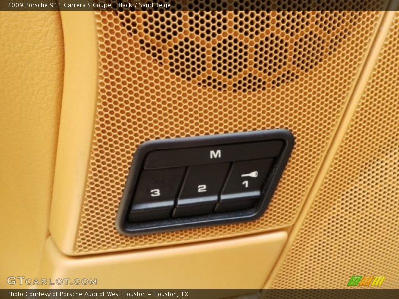 Black / Sand Beige 2009 Porsche 911 Carrera S Coupe
