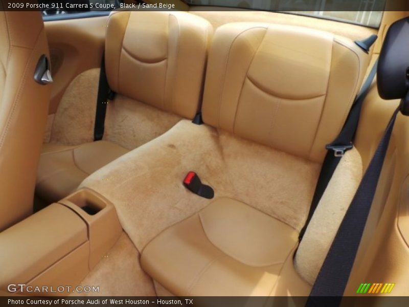 Black / Sand Beige 2009 Porsche 911 Carrera S Coupe