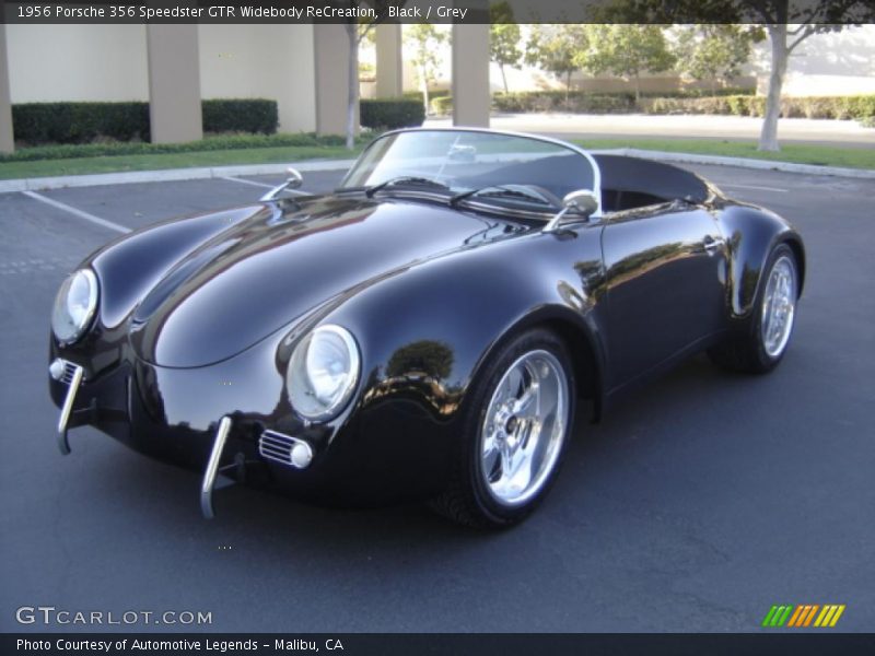 Black / Grey 1956 Porsche 356 Speedster GTR Widebody ReCreation