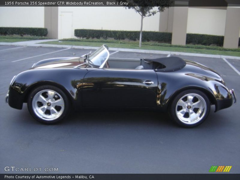 Black / Grey 1956 Porsche 356 Speedster GTR Widebody ReCreation