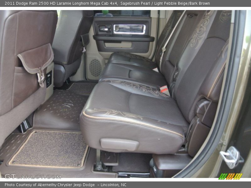 Sagebrush Pearl / Light Pebble Beige/Bark Brown 2011 Dodge Ram 2500 HD Laramie Longhorn Mega Cab 4x4