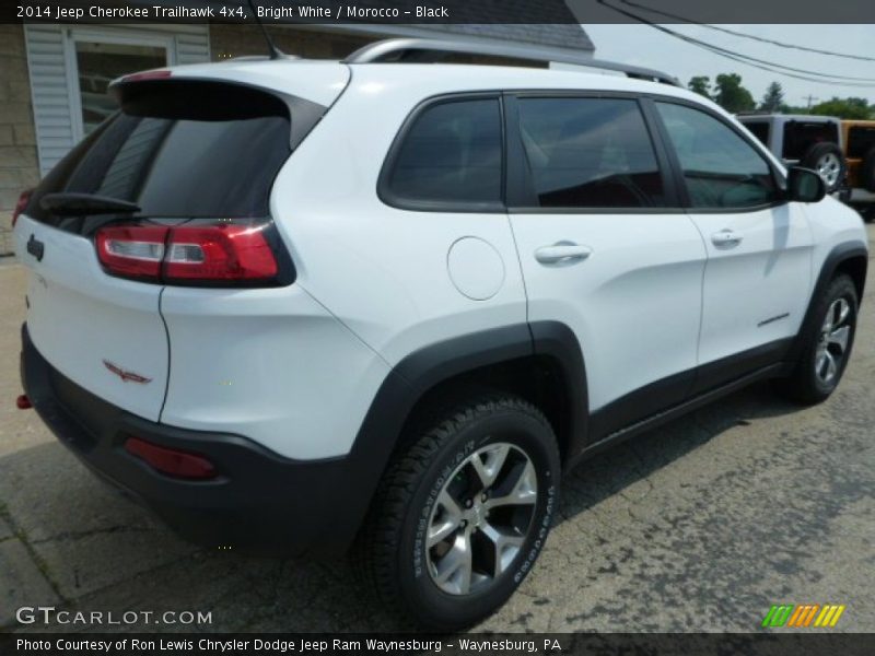 Bright White / Morocco - Black 2014 Jeep Cherokee Trailhawk 4x4