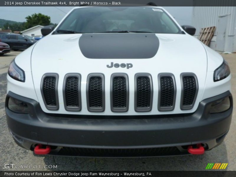 Bright White / Morocco - Black 2014 Jeep Cherokee Trailhawk 4x4