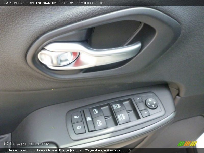 Bright White / Morocco - Black 2014 Jeep Cherokee Trailhawk 4x4