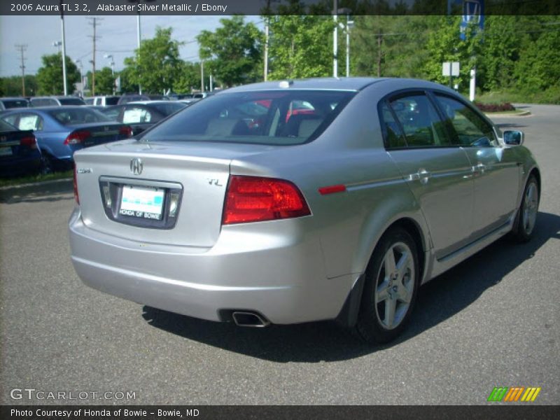 Alabaster Silver Metallic / Ebony 2006 Acura TL 3.2