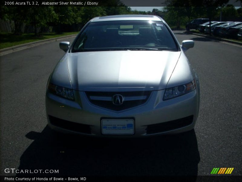 Alabaster Silver Metallic / Ebony 2006 Acura TL 3.2