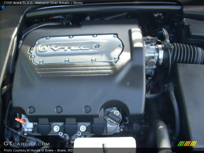 Alabaster Silver Metallic / Ebony 2006 Acura TL 3.2