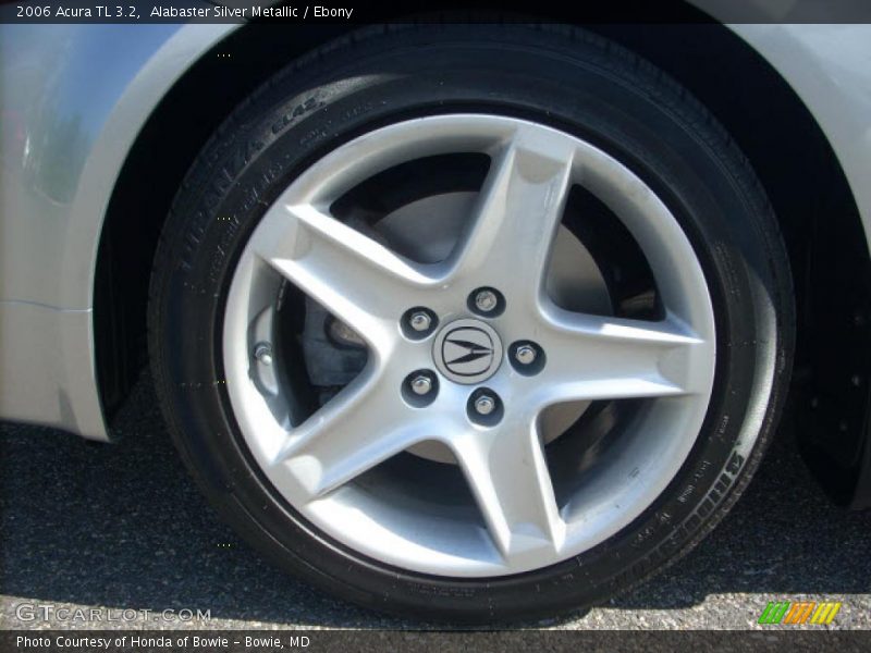 Alabaster Silver Metallic / Ebony 2006 Acura TL 3.2
