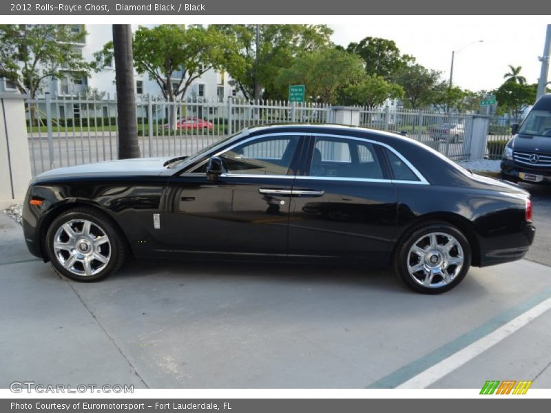 Diamond Black / Black 2012 Rolls-Royce Ghost